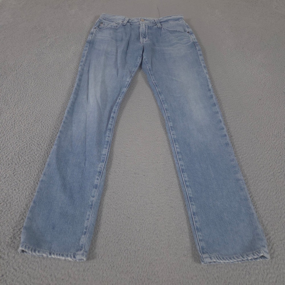 AG Adriano Goldschmied Jeans Mens 31x33 Light Blue Tellis Modern Slim Leg Denim